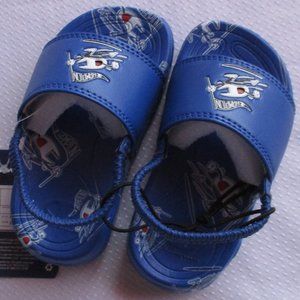 💙 CHAMPION MEGA C MAN SLIDES/SANDAL BABY TODDLER BOYS SIZE 5 💙